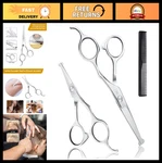 Kids Hair Cutting Scissors Kit - Rounded Tips Shears & Trimming For Hom New. Price: $44.99.