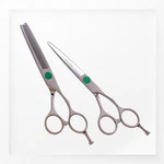 5.5" Hair Cutting Scissors & 6" 35T Thinning Shears Set Japanese Steel Korea New. Price: $169.15.