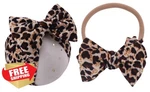 Zcyyys Baby Girls Leopard Headband Bow Turban 2 Pack Set New. Price: $20.00.