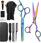Kits De Tijeras Para Cortar Cabello, 11 Piezas Corte Profesiona New. Price: $40.75.