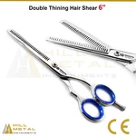 6.0" Porfessional Hair Cutting Scissors Texture Double-sided Thinning Shears New. Price: $19.28.