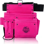 5 Pocket Suede Leather Tool Belt/bag Pink Multipurpose For New. Price: $69.77.