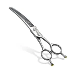 Professional 3D Curved Chunkers Dog Grooming Scissors 7'' Thinning She... New. Price: $180.01.