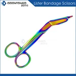 Lister Bandage Nurse Scissors - 3.5" Titanium Color Rainbow New. Price: $8.99.
