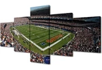 Chicago Bears Football Soldier Stadium Tumovo Panel Canvas Wall Art 50"X24" New. Price: $44.25.