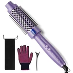 Tresses Touch 1.5 Thermal Brush Blowout With Temp Inch, Purple New. Price: $25.64.