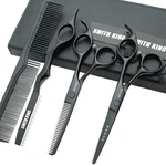 5.5 Inches Hair Cutting Scissors Set With Razor Combs Lether Case,ha... New. Price: $61.32.