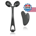 Yeamon Gua Sha Facial Tools And Face Roller Set, Massage For Women New. Price: $52.97.
