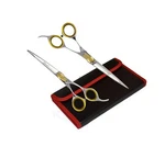 Sharf Professional Pet Shears Kit: Gold Touch Dog Grooming 7.5 Inch Curved Sh... New. Price: $156.28.