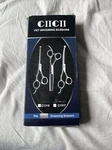 Dog Grooming Scissors Kit Ciicii 7 6.5 Inch Professional Pet New. Price: $30.00.