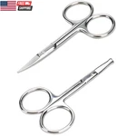 Facial Small Grooming Scissors For Women - Eyebrow, Nose Hair, Mustache New. Price: $10.30.