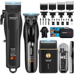 Hiena Hair Clippers For Men Professional, Cordless Barber 262 Set New. Price: $59.97.