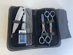 New Macs Professionals Hair Cutting Thinning Scissors Barber Shears Salon Set. Price: $49.99.