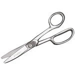 Gingher 8" Knife Edge Blunt Utility Shears New. Price: $29.89.
