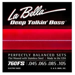 Bella 760FS Deep Talkin Bass Flat Wound Standard Scale Strings (45-105) Brand. Price: $87.10.