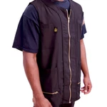 King Midas Barber Vest No Collar With Gold Zippers New. Price: $44.99.
