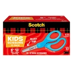 12 Count Kids Blunt Tip Scissors Soft Grip Blue For Classroom Crafting 5 Inch New. Price: $19.69.