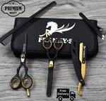 Professional Cutting Scissors Barber Thinning Shears Hairdressing Salon Set New. Price: $23.19.