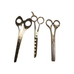 Set 3 New Burmax Professional Shears German Solingen Steel Ninja 5T, N-R15. Price: $69.90.