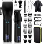 Karrte Professional Hair Clippers And Trimmer Kit For Men,barber Black New. Price: $136.99.