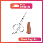 Lobodt 4.7-INCH Professional Nose Hair Scissors, Round-headed Stainless Steel Sm New. Price: $13.52.