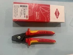 Knipex Cable Shears 95 18 160, 1/4" Stepcut Cutting Edge Insulated New Box. Price: $35.00.