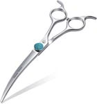 Fenice 6.5" Curved Shears For Dogs - Japanese 440C Stainless Steel Scissors New. Price: $114.99.