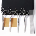 Professional Dog Scissors Set, 7 INCH/8 Curved Chunkers & Thinning Shear... New. Price: $56.37.