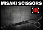 Hairdresser Professional Scissors Black 6.5" Inch Misaki KS70 New. Price: $47.13.