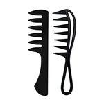 Barber Beauty Salon L3VEL3 Level Hair Styling Design Detangling Comb 2 Pc New. Price: $14.99.