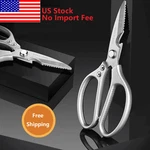 Stainless Steel Multipurpose Kitchen Shears Heavy Duty Utility Scissors New. Price: $5.85.