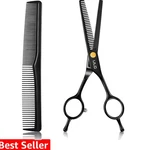 6.5" Professional Texturizing & Thinning Shears With Haircut Comb, Ultra Shar... New. Price: $20.90.