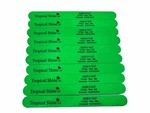 10 Tropical Shine Nail File Neon Green Fine 240 New. Price: $18.90.