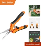 Effortless Trimming With 6.5 Inch Precision Pruning Shears - Ideal Gardeners New. Price: $10.99.