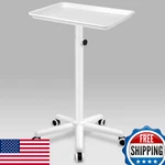 Salon Rolling Tray Cart - Adjustable Height W/ Wheels For Beauty Tattoo Dental New. Price: $69.02.