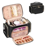 Bagmoly Large Makeup Bag, Portable Travel Organizer For Women Girl... New. Price: $32.55.