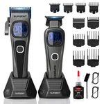 Suprent Stormgray Professional Hair Clippers For Men - Cordless Barber New. Price: $186.90.
