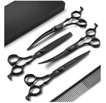 Purple Dragon Dog Grooming Scissors Set Chunkers, Straight, Up & Down Curve Pro New. Price: $49.00.