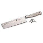 Zhen Hammered Surface Damascus Nakiri Knife Blank 6-5/8" X 5/64" T (170MM 1. New. Price: $124.98.