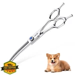 Ulg 7.5" Dog Grooming Shears Thinning 30 Tooth 440C Steel New. Price: $34.99.