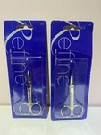 New 2X Refine Nail Scissors Cuticle Care Curved Nipper Made Italy. Price: $18.14.