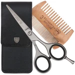 3 Swords Germany Professional Beard Mustache Hair Scissors & Comb Set New. Price: $37.97.