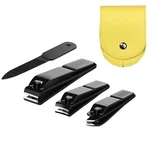 4 Pieces Clippers Set, Ultra Sharp Sturdy Black Stainless Fingernail, To... New. Price: $16.30.