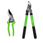 Yiad Garden Pruning Set With Lopper & Shears, 1.5-0.5" Cutting Capacity, Shar... New. Price: $50.11.