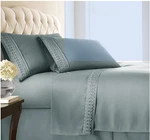 Southshore Fine Linen Vilano Springs Pleated Sheets Extra Deep Pocket Split King New. Price: $35.00.