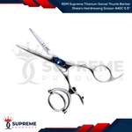 Rdm Supreme Titanium Swivel Thumb Barber Shears Hairdressing Scissor 440C 5.5'' New. Price: $55.99.