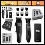 Tpob Slime 2 Black Barber Hair Clipper Trimmer Shaver Set 6800 Rpm Rubber Case New. Price: $169.99.