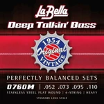 Bella 0760M Deep Talkin' Bass Flatwound Strings - 1954 "original" Style New. Price: $45.85.