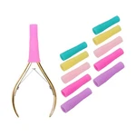 12PCS Silicone Nipper Cover Protective Sleeve Nail Cuticle Scissors Cap For M... New. Price: $17.09.