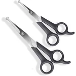 Pets First Set Of 2 Grooming Scissors Body & Facial Trimmer For Dogs Cats New. Price: $15.99.